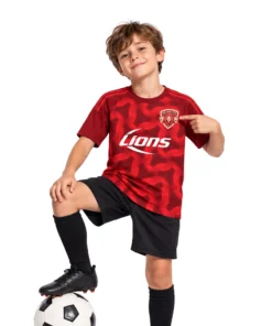 Orlando City Red Jersey Kids 2026 Bold Archive
