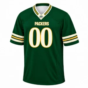Packers Custom Bold Name Number Jersey Remarkable Fanwear