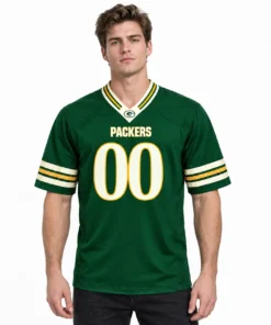 Packers Custom Bold Name Number Jersey Remarkable Fanwear