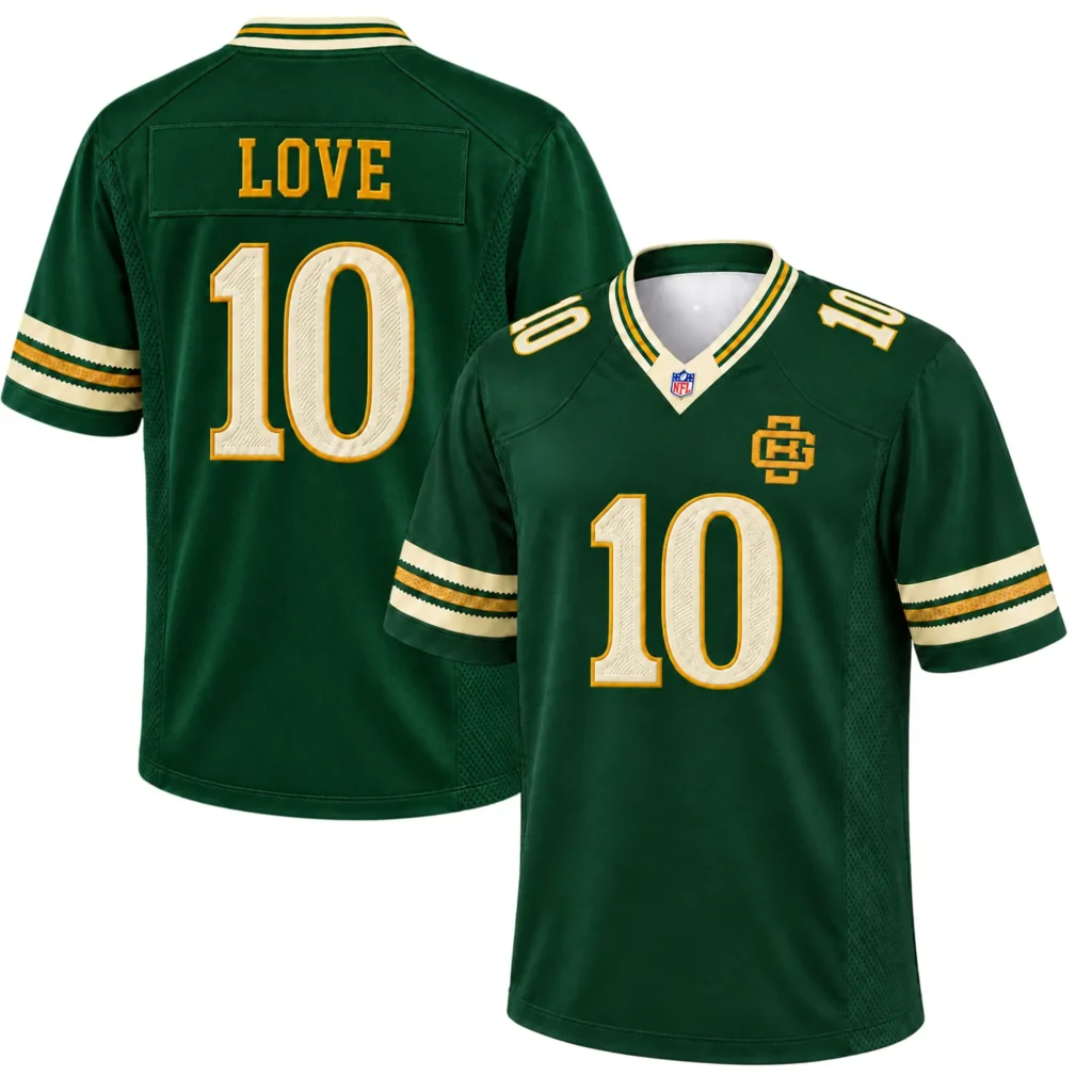 Packers Jordan Love Rivalries Jersey Bold Fan Style Green