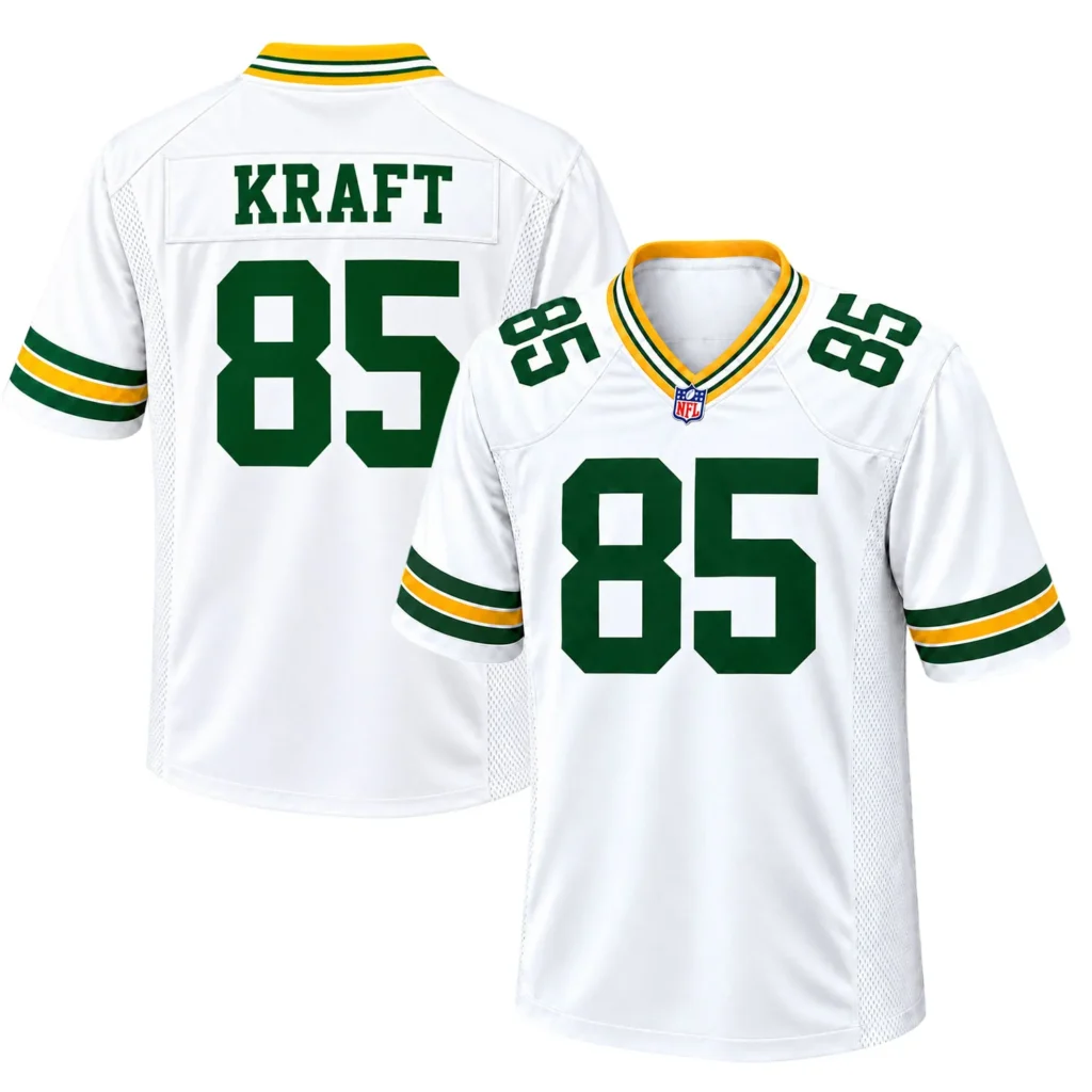 Packers Men's Tucker Kraft Jersey Custom Dynamic Style