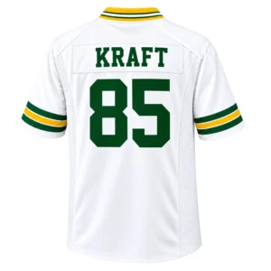 Packers Men's Tucker Kraft Jersey Custom Dynamic Style