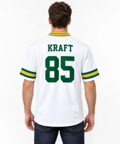 Packers Men's Tucker Kraft Jersey Custom Dynamic Style
