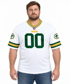 Packers Personalized White Jersey Impressive Fanwear