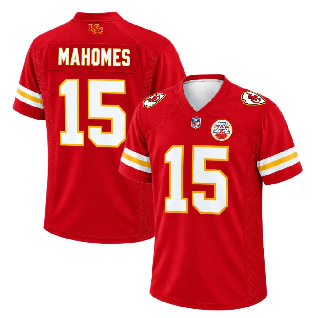 Patrick Mahomes Chiefs Red Jersey - Bold NFL Wear