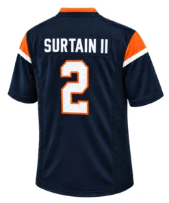 Patrick Surtain Broncos Navy Jersey 2026 Vibrant Fan Style