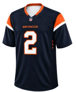 Patrick Surtain Broncos Navy Jersey 2026 Vibrant Fan Style