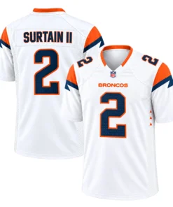 Patrick Surtain II Broncos 2026 Jersey Intriguing Fan Style 7XL Size