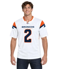 Patrick Surtain II Broncos Team Jersey Practical Fan Gear