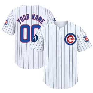Personalized Chicago Cubs Baseball Jersey Remarkable