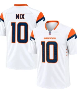 Bo Nix Jersey Denver Broncos Football Bold Fan Wear