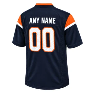 Personalized Denver Broncos Navy Jersey Powerful Style