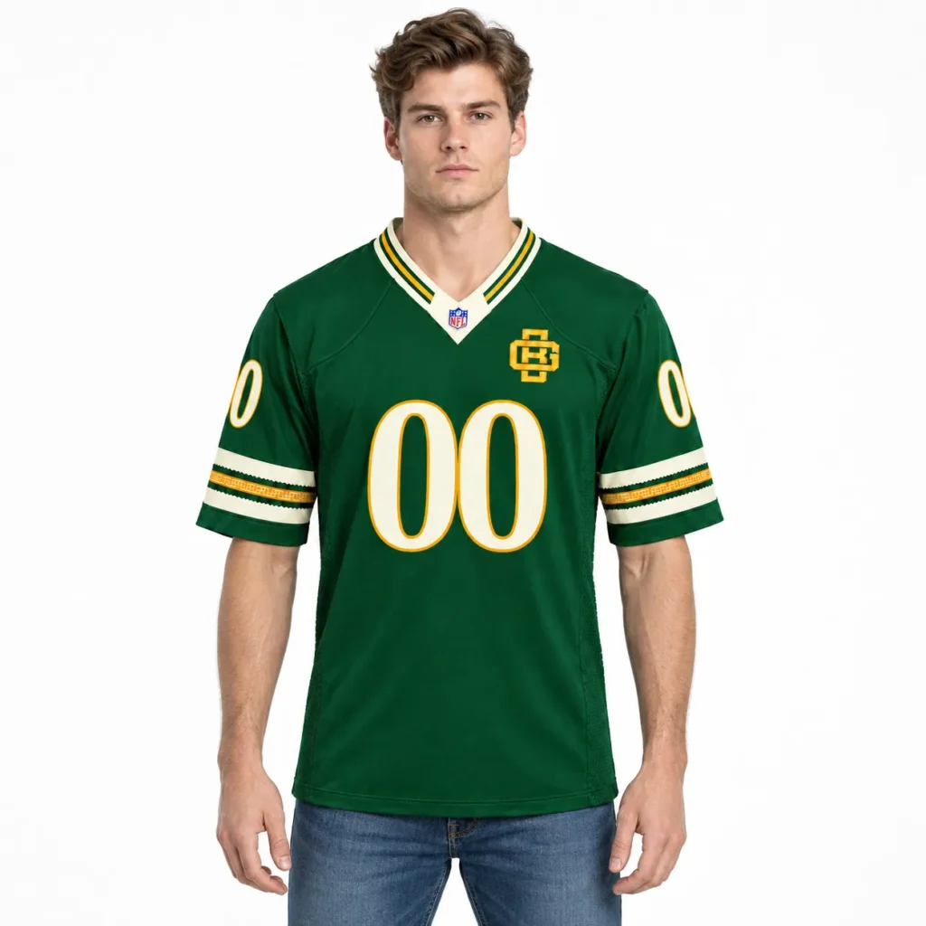 Personalized Green Bay Rivalry Jersey Big Size For Men Vibrant Fan Style