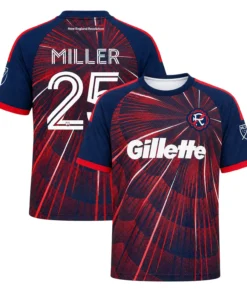 Peyton Miller Revolution Jersey Custom Brilliant Fan Wear