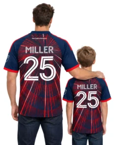 Peyton Miller Revolution Jersey Custom Brilliant Fan Wear