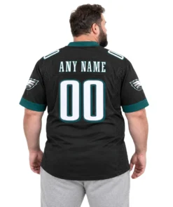 Philadelphia Eagles Black Jersey 2026 - Dynamic Custom Name and Number