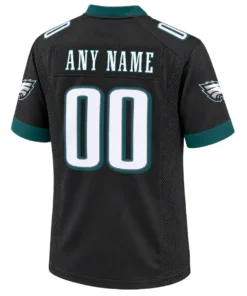 Philadelphia Eagles Black Jersey 2026 - Dynamic Custom Name and Number