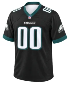 Philadelphia Eagles Black Jersey 2026 - Dynamic Custom Name and Number
