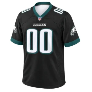 Philadelphia Eagles Black Jersey 2026 - Dynamic Custom Name and Number