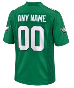Philadelphia Eagles Green Jersey 2026 - Elite Alternate Custom Player