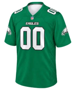 Philadelphia Eagles Green Jersey 2026 - Elite Alternate Custom Player