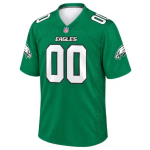 Philadelphia Eagles Green Jersey 2026 - Elite Alternate Custom Player