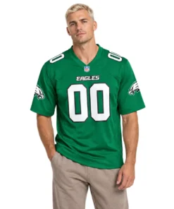 Philadelphia Eagles Green Jersey 2026 - Elite Alternate Custom Player