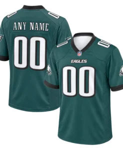 Philadelphia Eagles Home Jersey 2026 - Custom Player Bold NFL apparel
