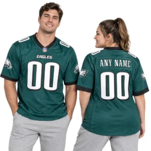 Philadelphia Eagles Home Jersey 2026 - Custom Player Bold NFL apparel