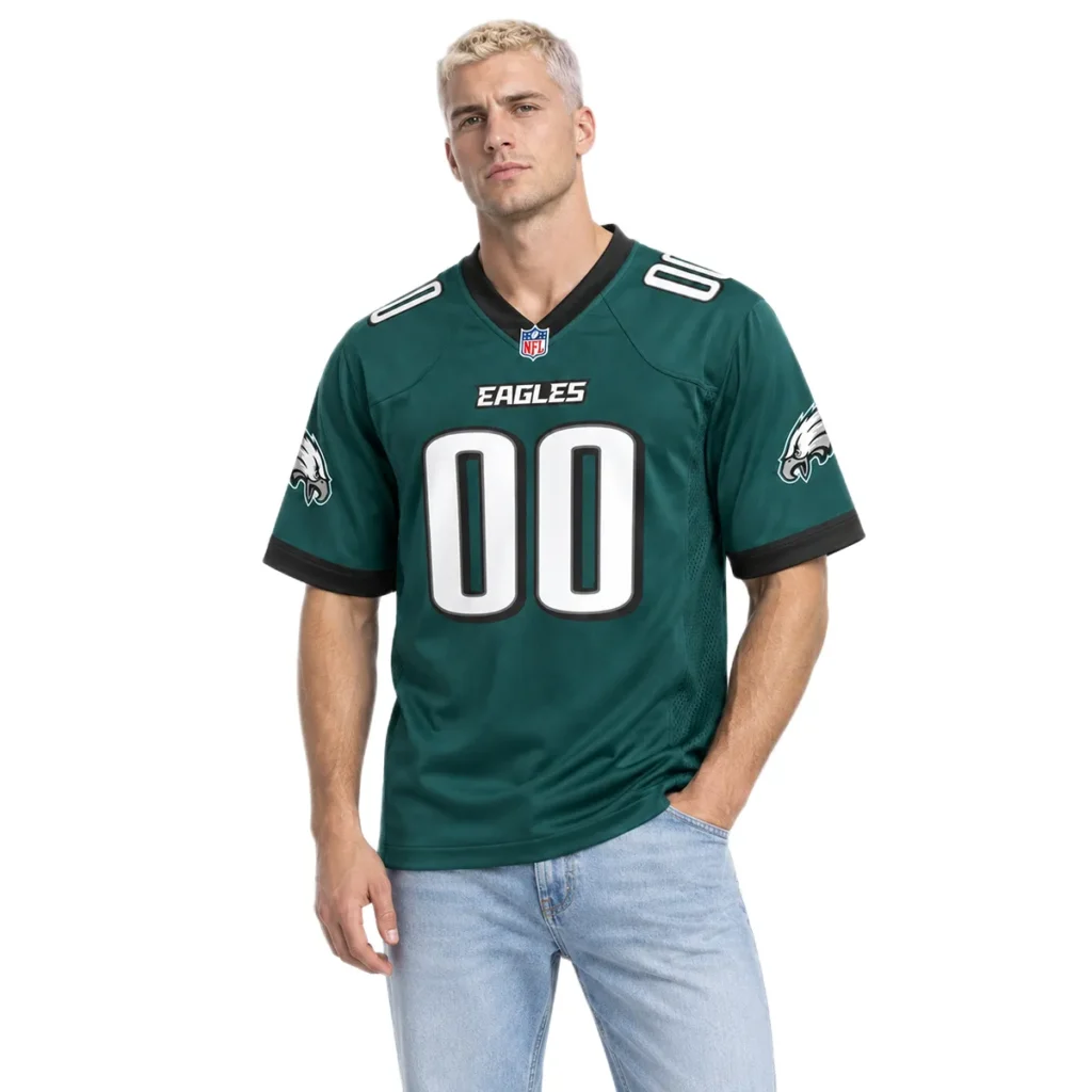 Philadelphia Eagles Home Jersey 2026 - Custom Player Bold NFL apparel