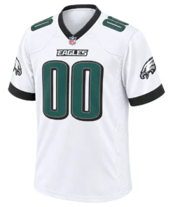 Philadelphia Eagles White Jersey 2026 - Custom Player Vibrant NFL apparel