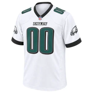 Philadelphia Eagles White Jersey 2026 - Custom Player Vibrant NFL apparel