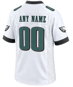 Philadelphia Eagles White Jersey 2026 - Custom Player Vibrant NFL apparel