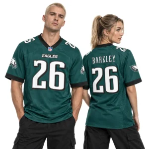 Philadelphia Eagles Saquon Barkley Jersey 2026 Epic NFL style