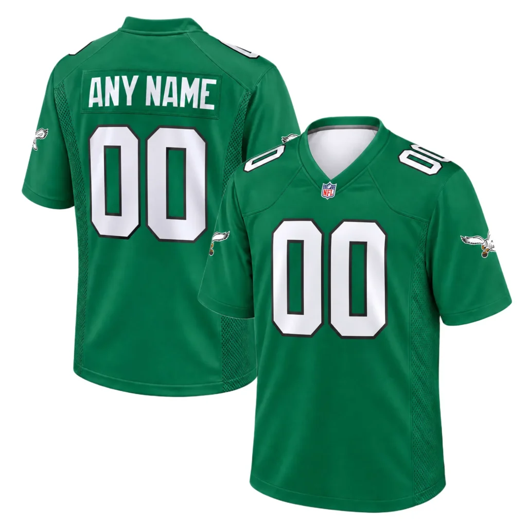 Philadelphia Eagles Throwback Jersey - Custom Player Bold fan gear