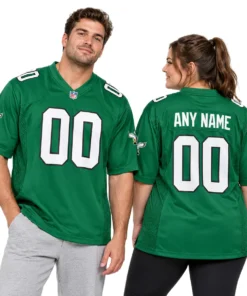 Philadelphia Eagles Throwback Jersey - Custom Player Bold fan gear