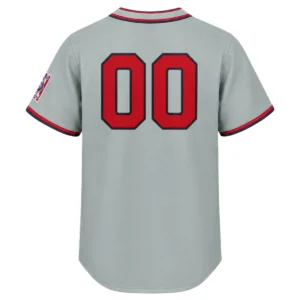 Philadelphia Phillies Gray Jersey 2026 Custom Bold Name and Number