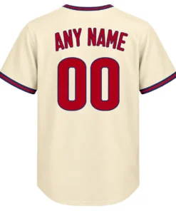 Philadelphia Phillies Jersey Custom Player Vibrant Style