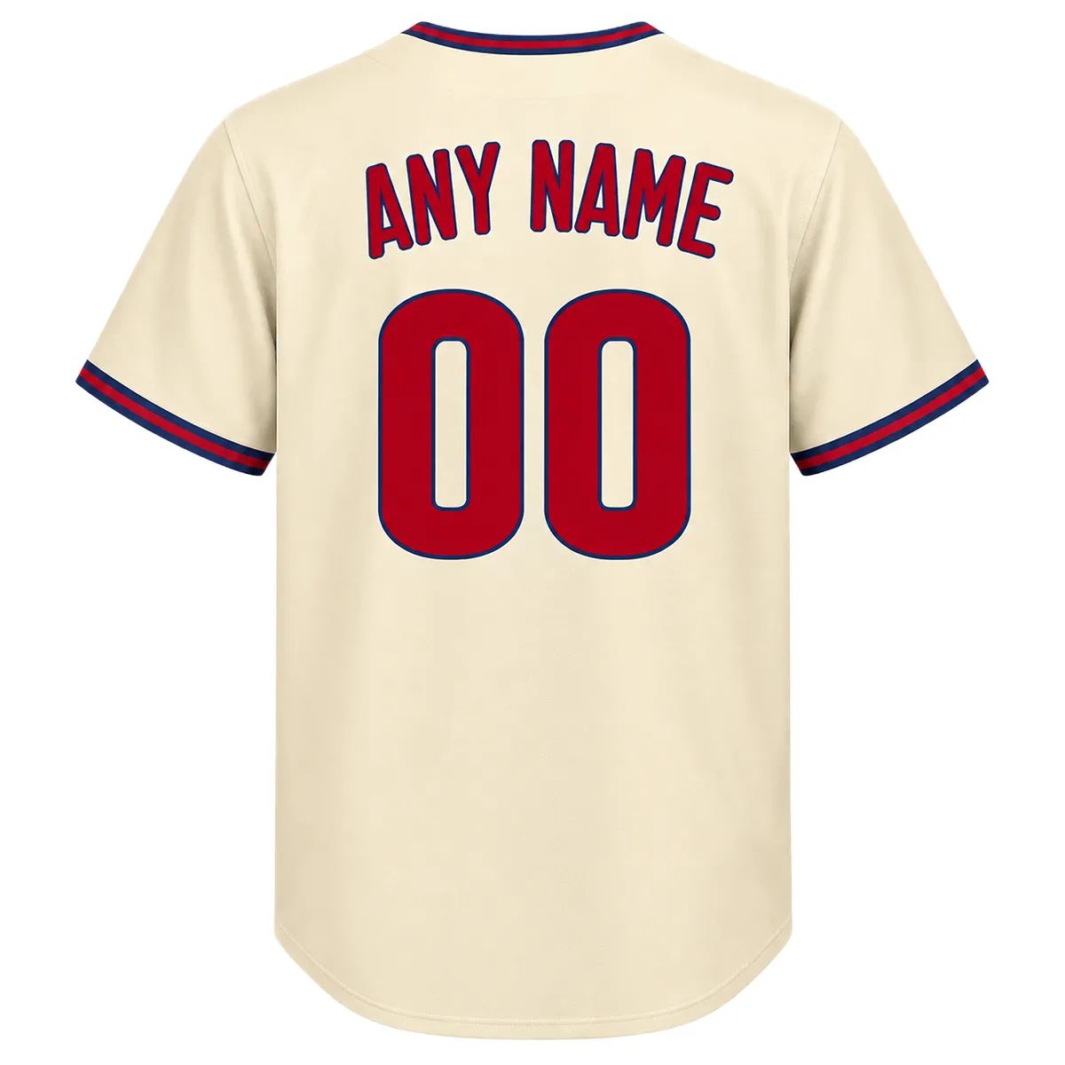 Philadelphia Phillies Jersey Custom Player Vibrant Style