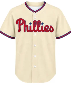 Philadelphia Phillies Jersey Custom Player Vibrant Style