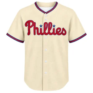 Philadelphia Phillies Jersey Custom Player Vibrant Style