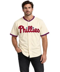 Philadelphia Phillies Jersey Custom Player Vibrant Style