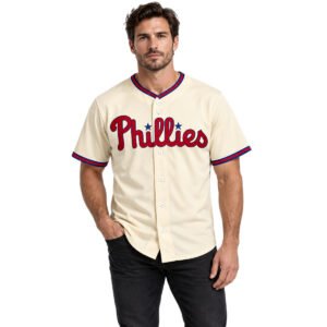Philadelphia Phillies Jersey Custom Player Vibrant Style