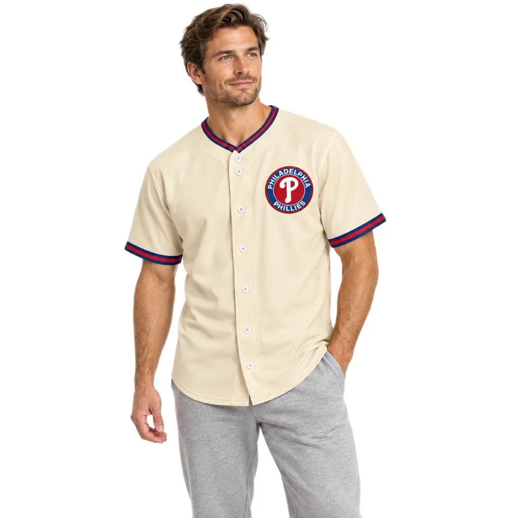 Philadelphia Phillies Jerseys Vibrant NFL Baseball