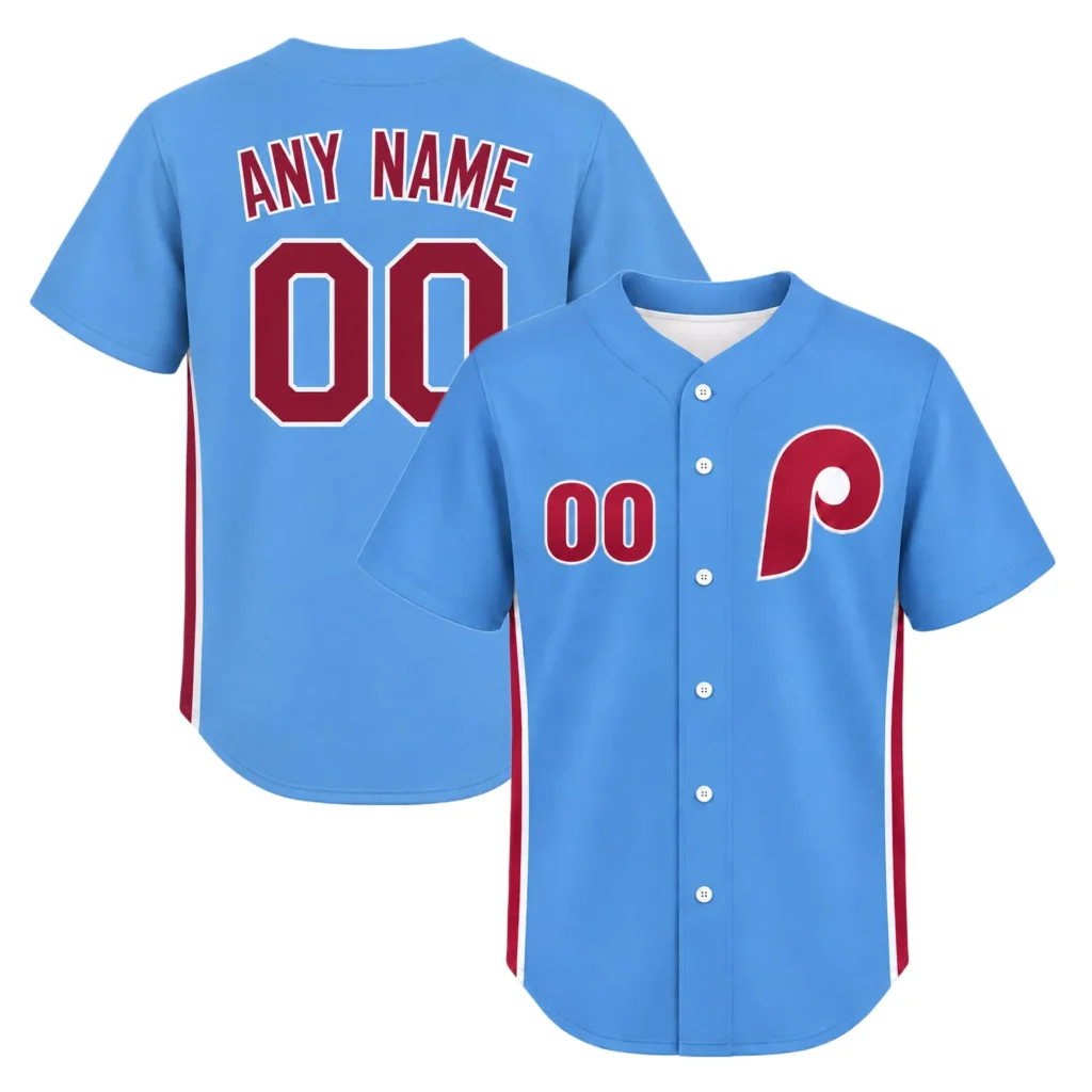 Philadelphia Phillies Light Blue Jersey 2026 – Memorable Custom Alternate Baseball Style