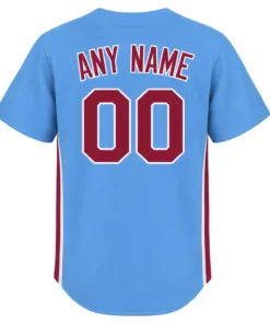 Philadelphia Phillies Light Blue Jersey 2026 Premium Custom Player