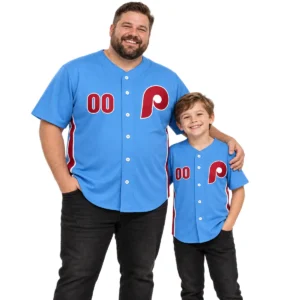 Philadelphia Phillies Light Blue Jersey 2026 Premium Custom Player