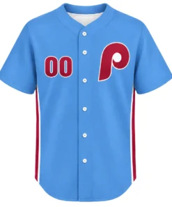 Philadelphia Phillies Light Blue Jersey 2026 Premium Custom Player