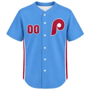Philadelphia Phillies Light Blue Jersey 2026 Premium Custom Player