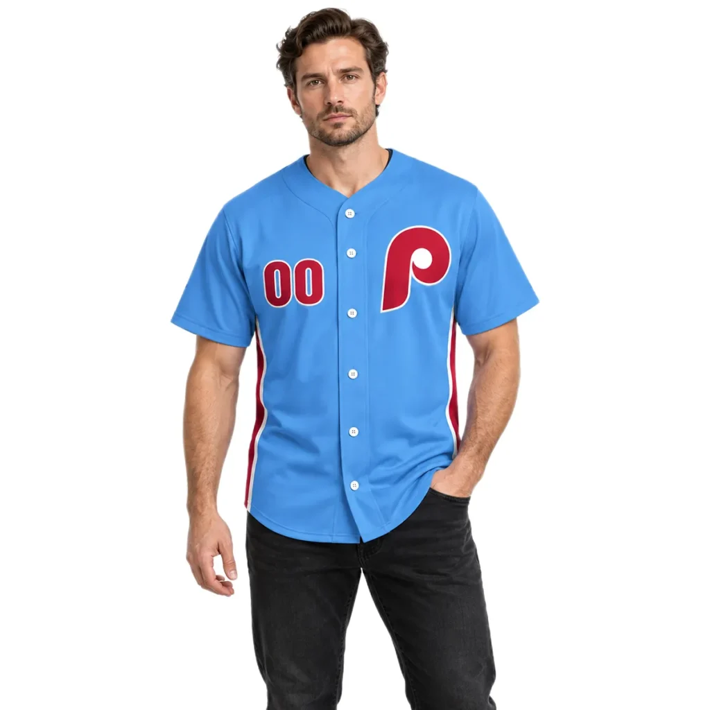 Philadelphia Phillies Light Blue Jersey 2026 – Memorable Custom Alternate Baseball Style
